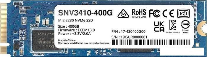 SSD Synology SNV3410-400G 400GB от компании Интернет-магазин marchenko - фото 1