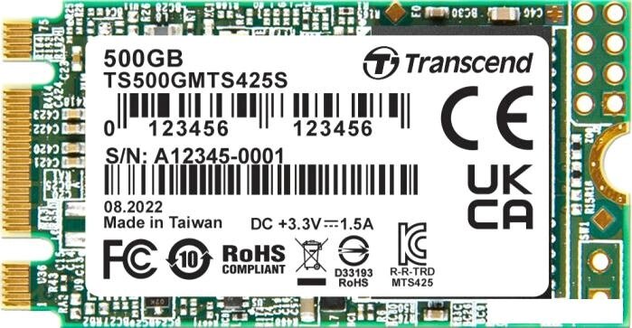 SSD Transcend 425S 1TB TS1TMTS425S от компании Интернет-магазин marchenko - фото 1