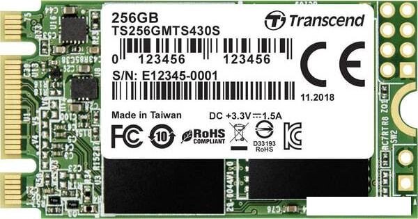 SSD Transcend 430S 256GB TS256GMTS430S от компании Интернет-магазин marchenko - фото 1