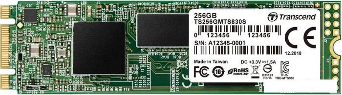 SSD Transcend 830S 256GB TS256GMTS830S от компании Интернет-магазин marchenko - фото 1
