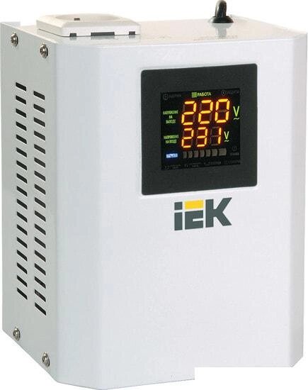 Стабилизатор напряжения IEK Boiler 0,5 кВА от компании Интернет-магазин marchenko - фото 1