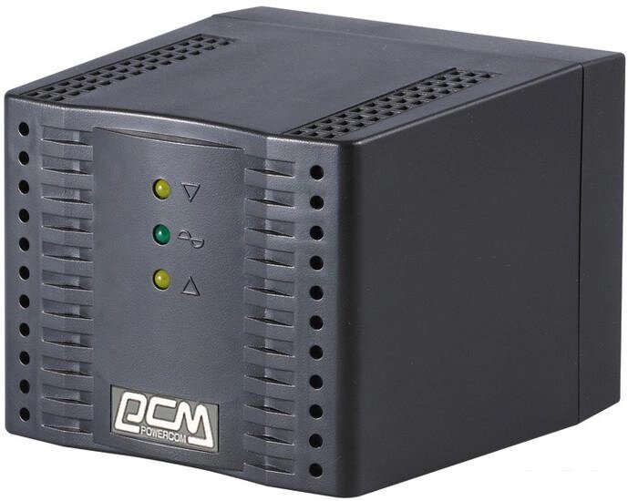 Стабилизатор напряжения Powercom TCA-2000 (черный) от компании Интернет-магазин marchenko - фото 1