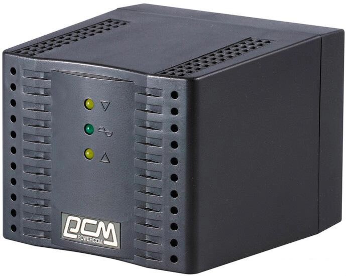 Стабилизатор напряжения Powercom TCA-3000 (черный) от компании Интернет-магазин marchenko - фото 1