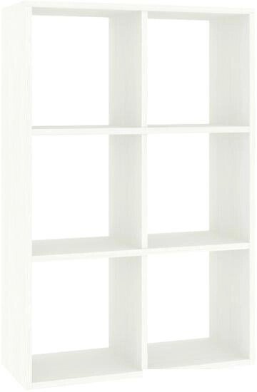 Стеллаж Кортекс-мебель КМ-33 6 секций (белый) от компании Интернет-магазин marchenko - фото 1