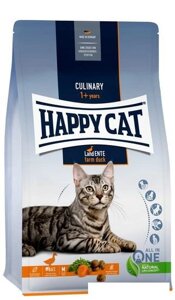 Сухой корм для кошек Happy Cat Culinary Land-Ente 33/15 утка 4 кг