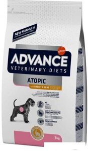 Сухой корм для собак Advance Atopic Rabbit & Peas 12 кг