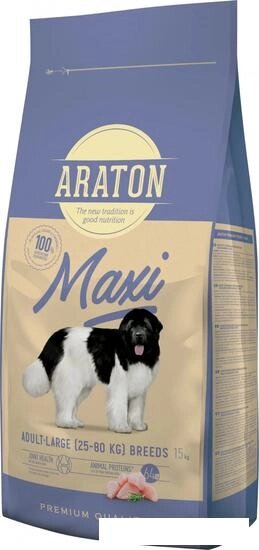 Сухой корм для собак Araton Adult Maxi для крупных пород 15 кг от компании Интернет-магазин marchenko - фото 1