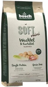 Сухой корм для собак Bosch Soft Mini Wachtel & Kartoffel 1 кг