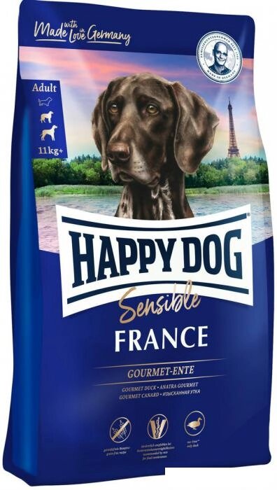 Сухой корм для собак Happy Dog Sensible France утка, картофель 60554 11 кг от компании Интернет-магазин marchenko - фото 1