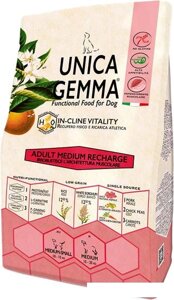 Сухой корм для собак Unica Gemma Adult Medium Recharge (для укрепления мышечной структуры) 2 кг
