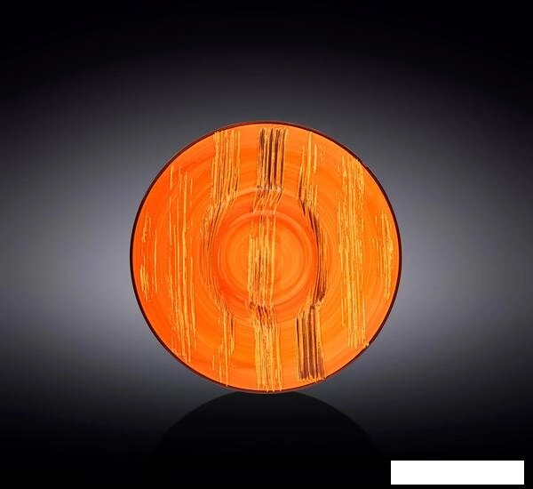 Тарелка глубокая Wilmax WL-668322/A (оранжевый) от компании Интернет-магазин marchenko - фото 1
