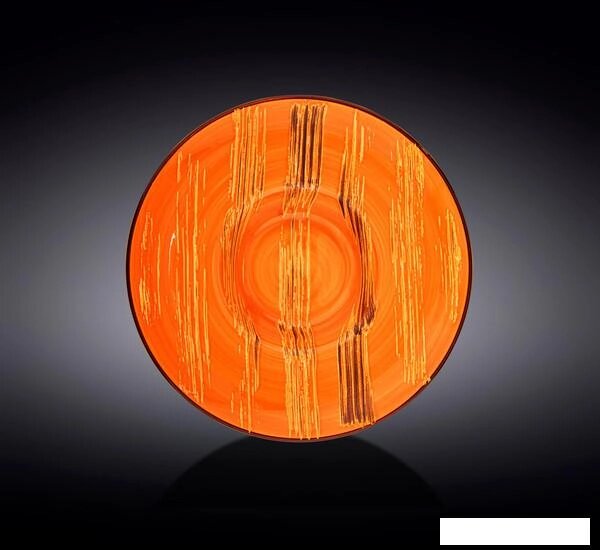 Тарелка глубокая Wilmax WL-668325/A (оранжевый) от компании Интернет-магазин marchenko - фото 1