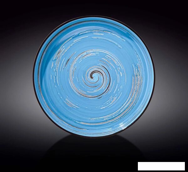 Тарелка обеденная Wilmax WL-669620/A (голубой) от компании Интернет-магазин marchenko - фото 1