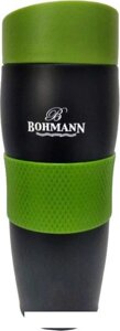 Термокружка BOHMANN BH-4457 0.38л (черный/зеленый)