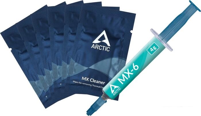 Термопаста Arctic MX-6 MX Cleaner ACTCP00084A (4 г) от компании Интернет-магазин marchenko - фото 1