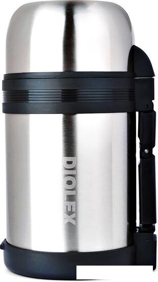Термос для еды Diolex DXU-600-1 0.6л (серебристый) от компании Интернет-магазин marchenko - фото 1