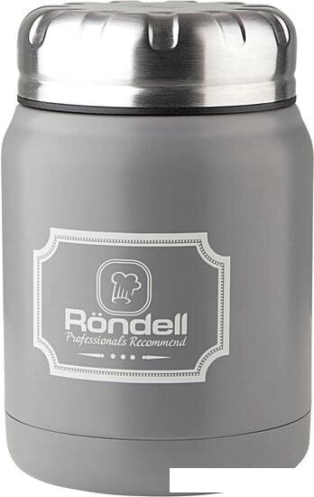 Термос для еды Rondell RDS-943 0.5л (серый) от компании Интернет-магазин marchenko - фото 1