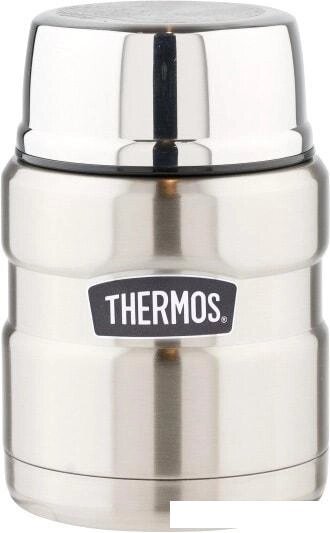 Термос для еды Thermos King-SK-3000SBK 0.47л (серебристый) от компании Интернет-магазин marchenko - фото 1