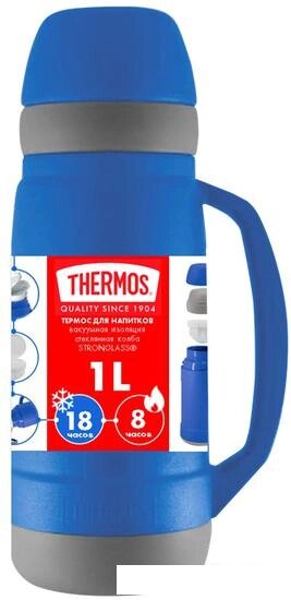 Термос Thermos Weekend 36-100 1л (синий) от компании Интернет-магазин marchenko - фото 1