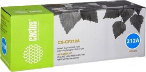 Тонер-картридж cactus CS-CF212A (аналог HP laserjet 131A (CF212A