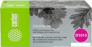 Тонер-картридж cactus CS-D101SS (аналог samsung MLT-D101S)
