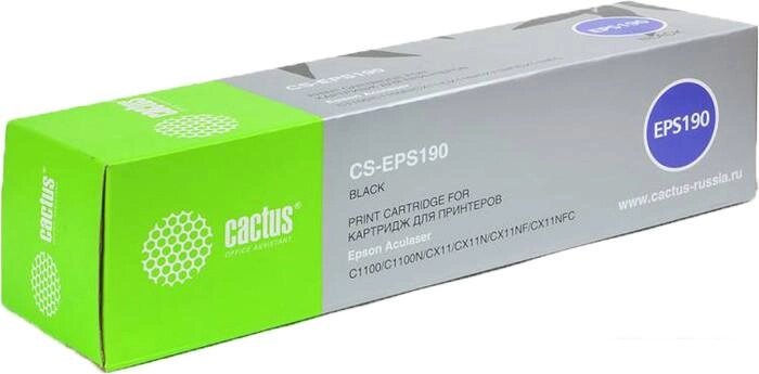 Тонер-картридж CACTUS CS-EPS190 (аналог Epson EPLS050190) от компании Интернет-магазин marchenko - фото 1