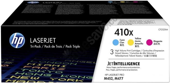 Тонер-картридж HP 410X 3-pack [CF252XM] от компании Интернет-магазин marchenko - фото 1