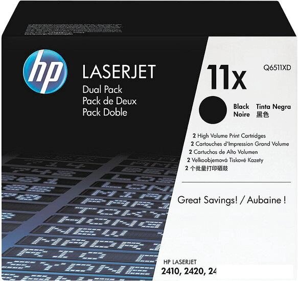Тонер-картридж HP LaserJet 11X (Q6511XD) от компании Интернет-магазин marchenko - фото 1