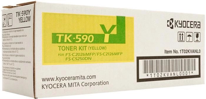Тонер-картридж Kyocera TK-590Y от компании Интернет-магазин marchenko - фото 1