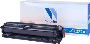 Тонер-картридж NV Print NV-CE272AY (аналог HP CE272A Yellow)