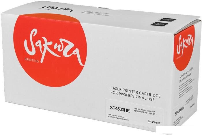 Тонер-картридж Sakura Printing SASP4500HE (аналог Ricoh SP 4500HE) от компании Интернет-магазин marchenko - фото 1