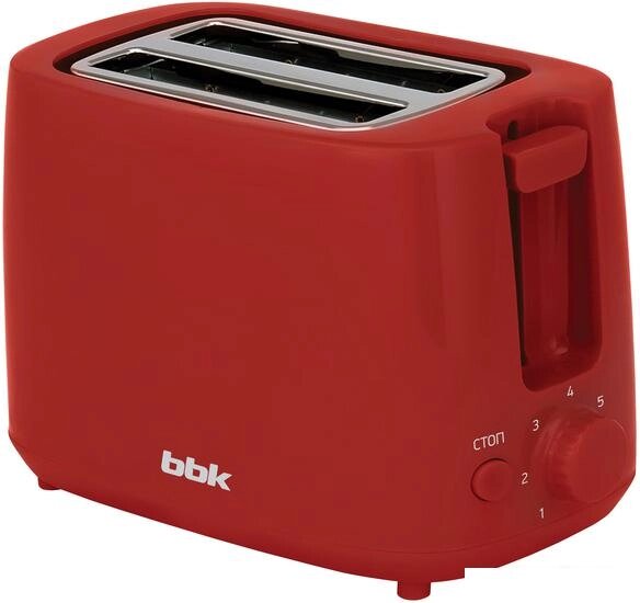 Тостер BBK TR82 (красный) от компании Интернет-магазин marchenko - фото 1