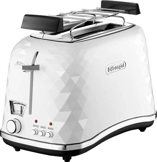 Тостер DeLonghi Brillante CTJ 2103. W от компании Интернет-магазин marchenko - фото 1