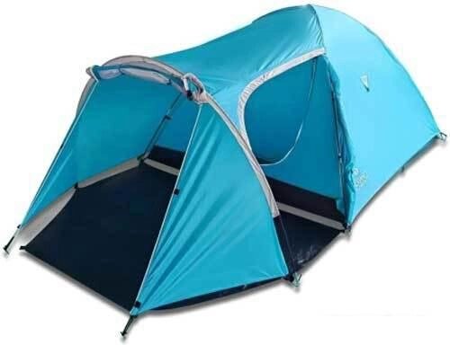 Треккинговая палатка Calviano Acamper Monsun 3 (бирюзовый) от компании Интернет-магазин marchenko - фото 1
