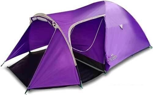 Треккинговая палатка Calviano Acamper Monsun 3 (фиолетовый) от компании Интернет-магазин marchenko - фото 1