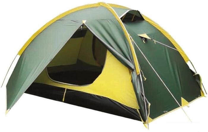 Треккинговая палатка TRAMP Ranger 2 V2 (зеленый) от компании Интернет-магазин marchenko - фото 1