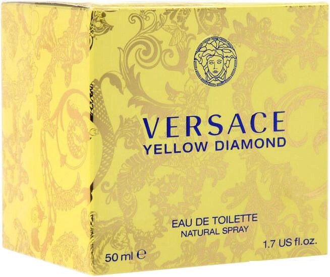 Туалетная вода Versace Yellow Diamond EdT (50 мл) от компании Интернет-магазин marchenko - фото 1