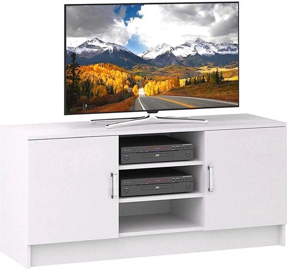 Тумба НК-Мебель Лофт ТВ (белый) от компании Интернет-магазин marchenko - фото 1