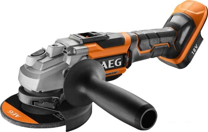 Угловая шлифмашина AEG Powertools BEWS 18-125BL-0 4935464414 (без АКБ) от компании Интернет-магазин marchenko - фото 1