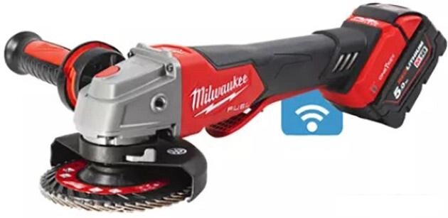 Угловая шлифмашина Milwaukee M18 ONEFSAG 125XPDB-502X Fuel 4933478435 (с 2-мя АКБ) от компании Интернет-магазин marchenko - фото 1