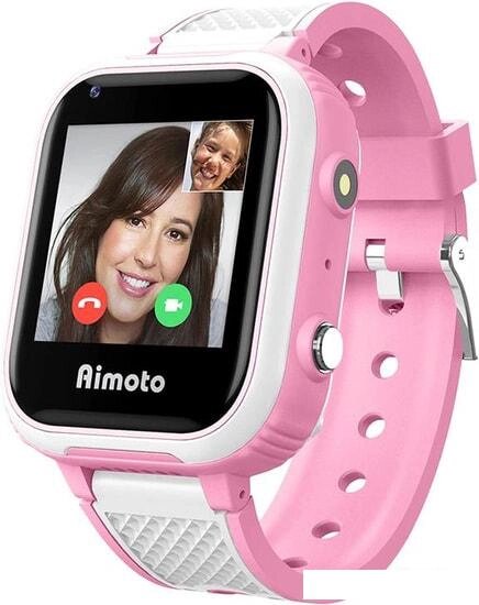 Умные часы Aimoto Indigo (белый/розовый) от компании Интернет-магазин marchenko - фото 1