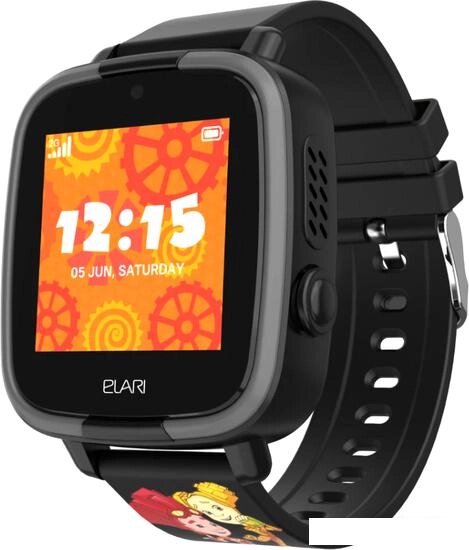 Умные часы Elari FixiTime Fun (черный) от компании Интернет-магазин marchenko - фото 1