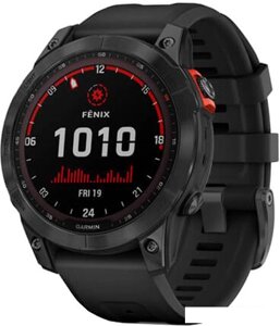 Умные часы Garmin Fenix 7X Solar 51 мм (сланцево-серый/черный)