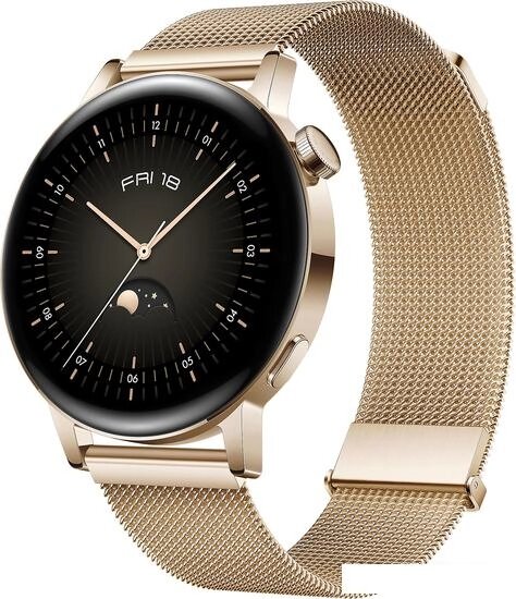 Умные часы Huawei Watch GT 3 Elegant 42 мм (с миланским ремешком) от компании Интернет-магазин marchenko - фото 1