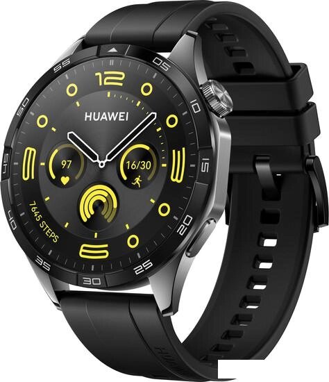 Умные часы Huawei Watch GT 4 46 мм (черный) от компании Интернет-магазин marchenko - фото 1