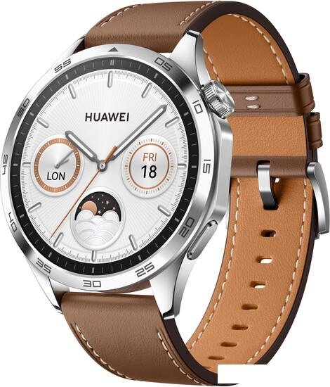 Умные часы Huawei Watch GT 4 46 мм (коричневый) от компании Интернет-магазин marchenko - фото 1