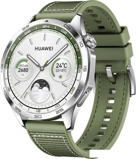Умные часы Huawei Watch GT 4 46 мм (зеленый) от компании Интернет-магазин marchenko - фото 1
