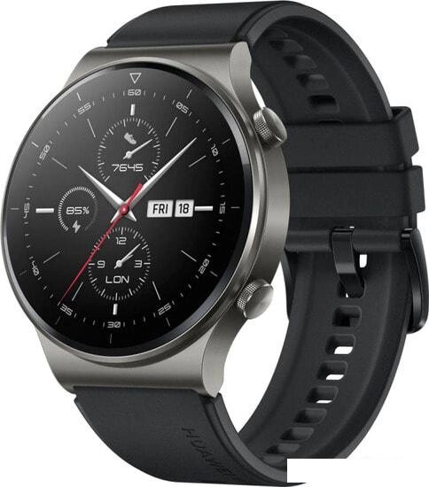 Умные часы Huawei Watch GT2 Pro (черная ночь) от компании Интернет-магазин marchenko - фото 1