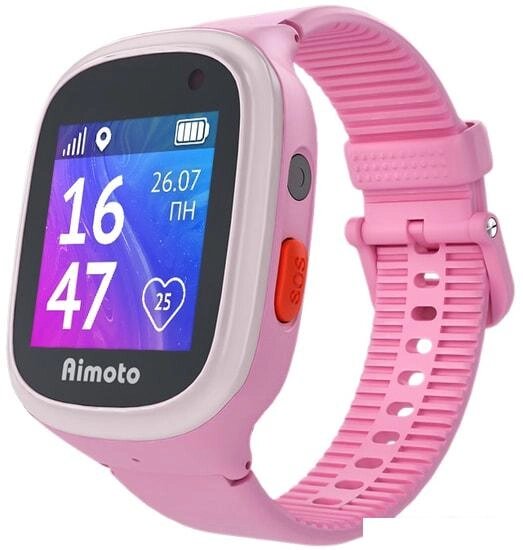 Умные часы Кнопка жизни Aimoto Start 2 (розовый) от компании Интернет-магазин marchenko - фото 1