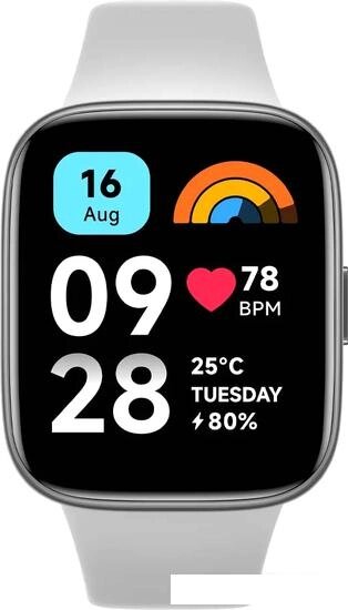 Умные часы Xiaomi Redmi Watch 3 Active (серый, международная версия) от компании Интернет-магазин marchenko - фото 1